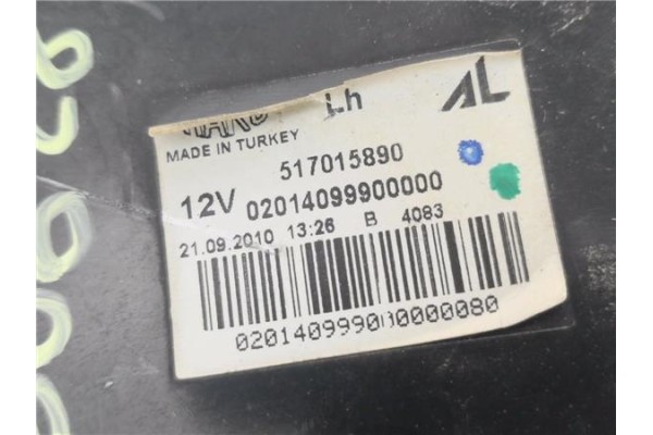 Recambio de piloto trasero izquierdo para fiat punto / grande punto (199) 1.3 d multijet referencia OEM IAM 517015890  