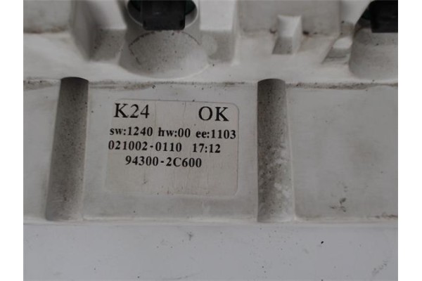 Recambio de cuadro instrumentos para hyundai coupe (gk) 2.0 fx full referencia OEM IAM 943002C600 0210020094 