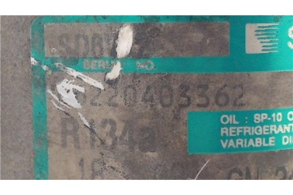 Recambio de compresor aire acond. para opel combo (corsa c) 1.7 di 16v referencia OEM IAM 24421642  