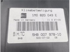 Recambio de mandos climatizador para seat leon (1m1) 1.6 16 v referencia OEM IAM 1M0820043E  