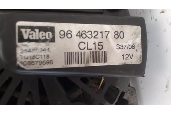 Recambio de alternador para citroen c4 coupe 1.6 hdi referencia OEM IAM 9646321780  