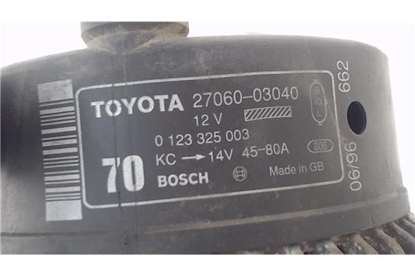 Recambio de alternador para toyota carina (t19) 2.0 i (st191) referencia OEM IAM 2706003040  