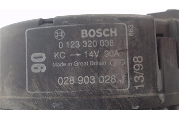 Recambio de alternador para seat cordoba vario (6k5) 1.9 gt referencia OEM IAM 0123320038  