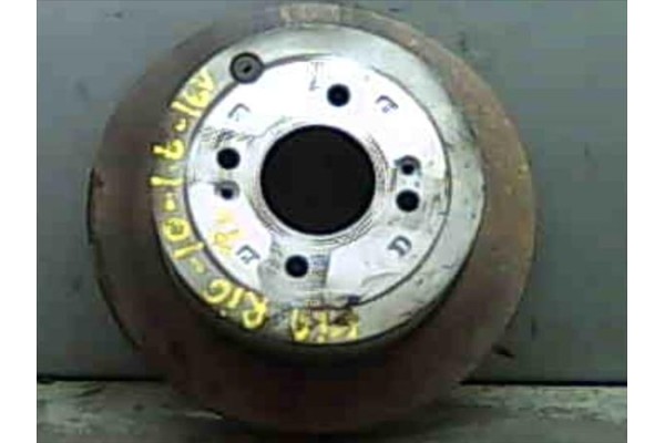 Recambio de disco freno trasero para kia rio (2005) 1.6 cvvt referencia OEM IAM   