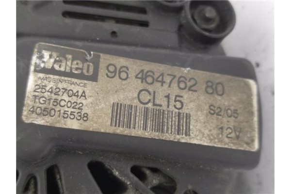 Recambio de alternador para citroen c2 1.4 hdi referencia OEM IAM 9646476280 2542704A 