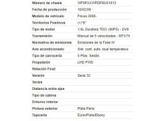 ford focus ii (da_) del año 2009
