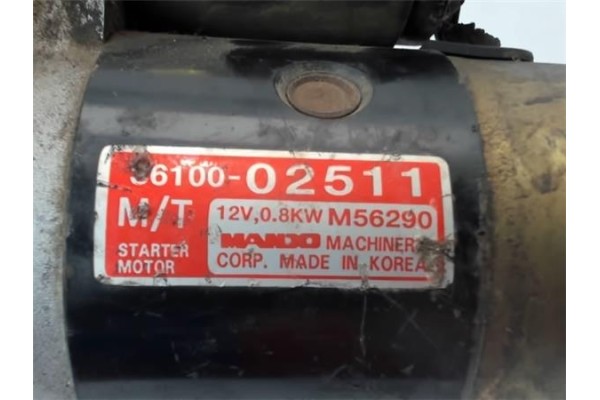Recambio de motor arranque para hyundai getz (tb) 1.6 gls referencia OEM IAM M56290 3610002511 3610002511 , HYUNDAI | 3610002550