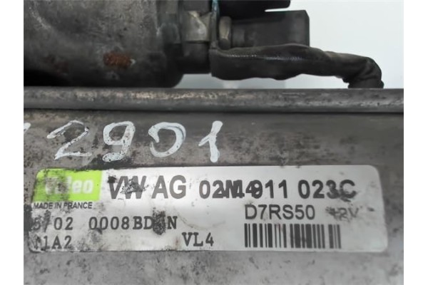 Recambio de motor arranque para volkswagen golf iv berlina (1j1) 1.4 conceptline referencia OEM IAM 02M911023C D7RS50 2M911023A  Recambio de motor arranque para volkswagen golf iv berlina (1j1) 1.4 conceptline referencia OEM IAM 02M911023C D7RS50 2M911023A