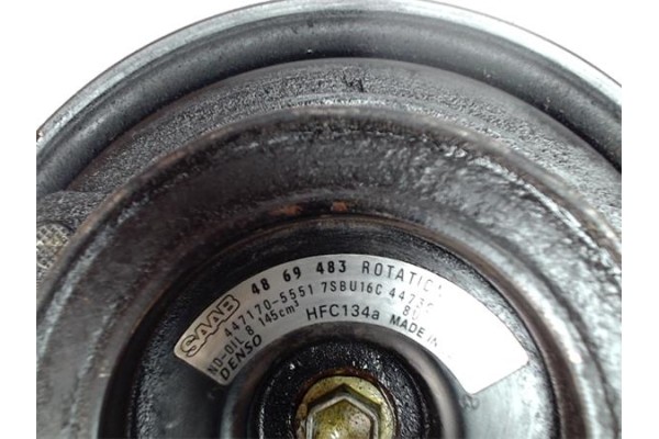 Recambio de compresor aire acond. para saab 9-3 berlina 2.0 aero turbo referencia OEM IAM 4869483 89208  Recambio de compresor aire acond. para saab 9-3 berlina 2.0 aero turbo referencia OEM IAM 4869483 89208