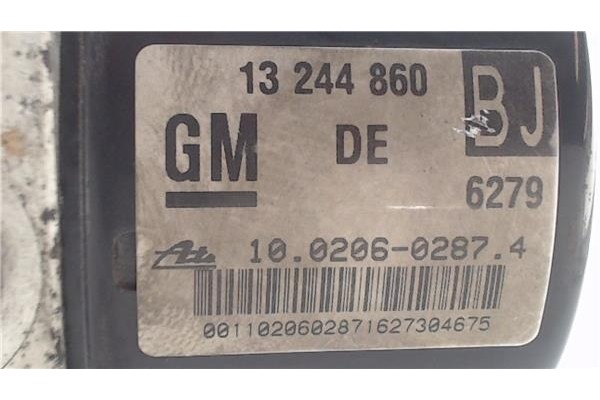 Recambio de nucleo abs para opel zafira 1.9 cdti referencia OEM IAM 10096005903  