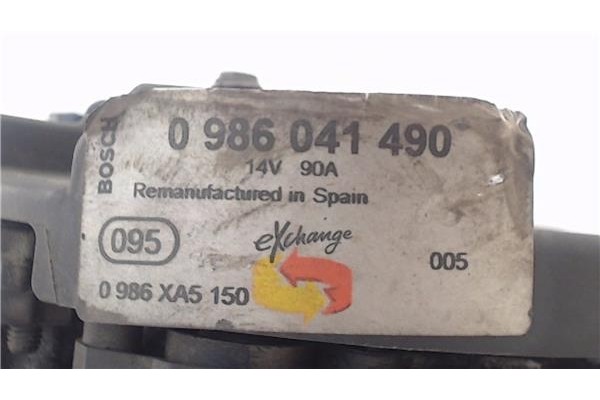 Recambio de alternador para seat cordoba berlina (6l2) 1.9 tdi referencia OEM IAM 038903023L 986041490 