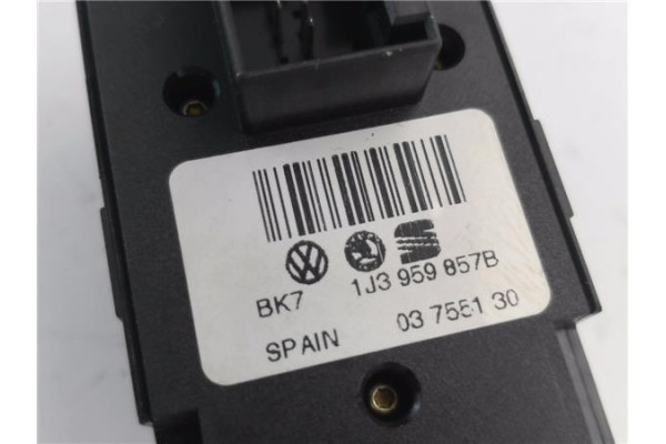 Recambio de mando elevalunas delantero izquierdo para seat leon (1m1) 1.6 16 v referencia OEM IAM 1J0959957B  