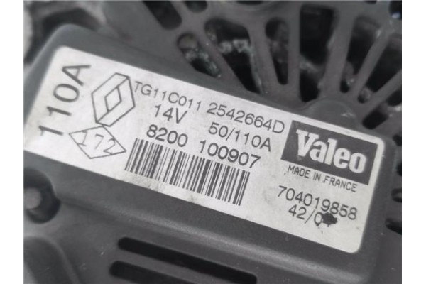 Recambio de alternador para renault megane ii sedán (lm0/1_) 1.5 dci referencia OEM IAM 8200100907  