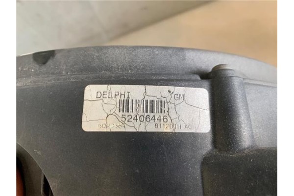 Recambio de electroventilador para opel meriva 1.7 cdti referencia OEM IAM 52406446  