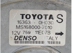Recambio de electroventilador para toyota avensis berlina (t25) 1.8 sol berlina (5-ptas) referencia OEM IAM 163630H030  