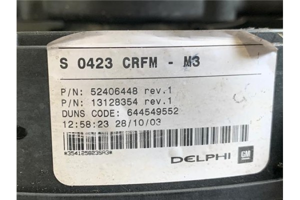 Recambio de electroventilador para opel meriva 1.7 cdti referencia OEM IAM S0423CRFM  