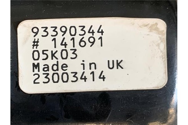 Recambio de motor limpiaparabrisas delantero para opel meriva 1.7 cdti referencia OEM IAM 93390344  
