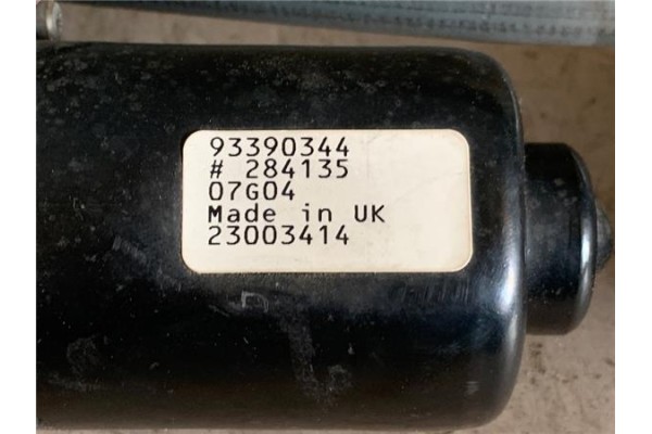Recambio de motor limpiaparabrisas delantero para opel meriva 1.7 cdti referencia OEM IAM 93390344  