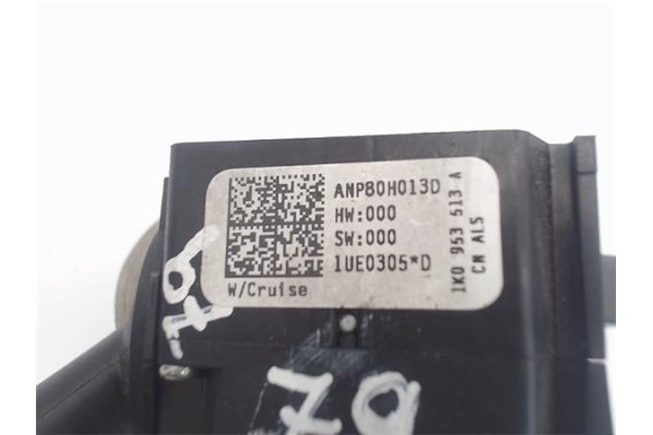 Recambio de mando intermitencia para seat leon (1p1) referencia OEM IAM 1K0953513A  1K0953513F , AUDI | 1K0953513G , AUDI | 1K09