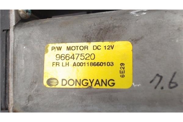 Recambio de mecanismo elevalunas delantero izquierdo para chevrolet epica 2.0 lt referencia OEM IAM 96647520  