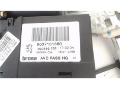 Recambio de mecanismo elevalunas delantero derecho para peugeot 307 (3a/c) 2.0 hdi 135 referencia OEM IAM 9637131380  
