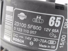 Recambio de alternador para nissan micra (k11) 1.0 comfort referencia OEM IAM 231005f600 123110007 