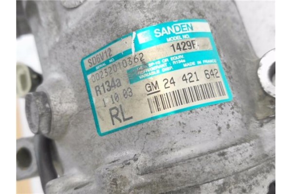 Recambio de compresor aire acond. para opel meriva 1.7 cdti referencia OEM IAM 24421642 SD6V121429F 