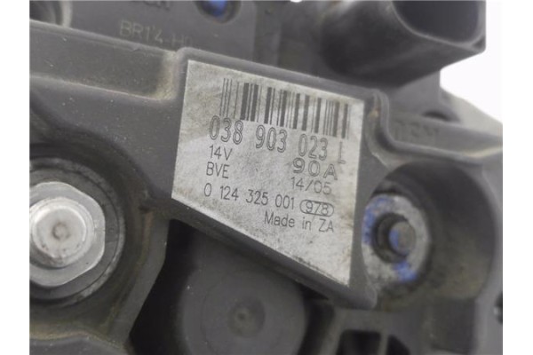 Recambio de alternador para seat ibiza (6l1) 1.9 tdi referencia OEM IAM 03B903023L 124325001 