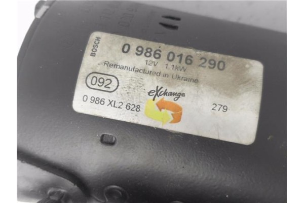 Recambio de motor arranque para seat toledo (1l) 1.8 i referencia OEM IAM 0020911023M 986016290 