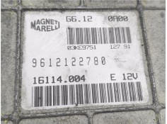 Recambio de centralita para citroen zx 1.6 i referencia OEM IAM 9612122780 G6120A00 