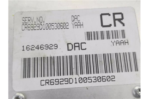 Recambio de centralita para daewoo lanos 1.4 referencia OEM IAM 16246929 CR6929D100530602 
