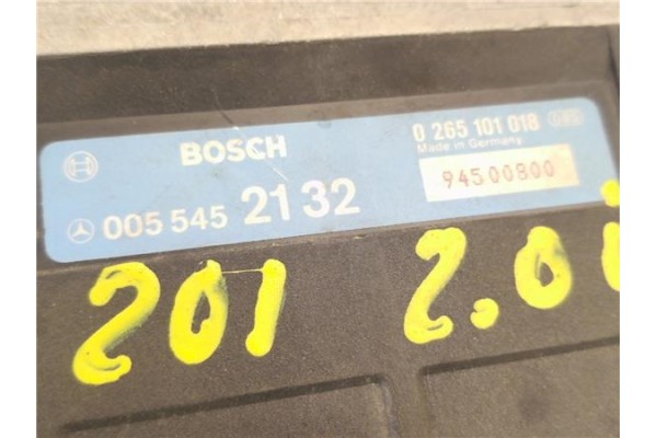Recambio de centralita para mercedes-benz 190 (w201) 2.0 (201.023) referencia OEM IAM 0055452132 265101018 