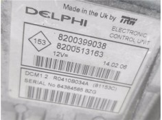 Recambio de centralita para renault clio iii 1.5 dci (br17, cr17) referencia OEM IAM 8200399038 R0410B034A 