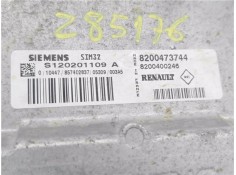 Recambio de centralita para renault clio ii (xbo) 1.2 16v 75cv referencia OEM IAM 8200473744 S120201109A 