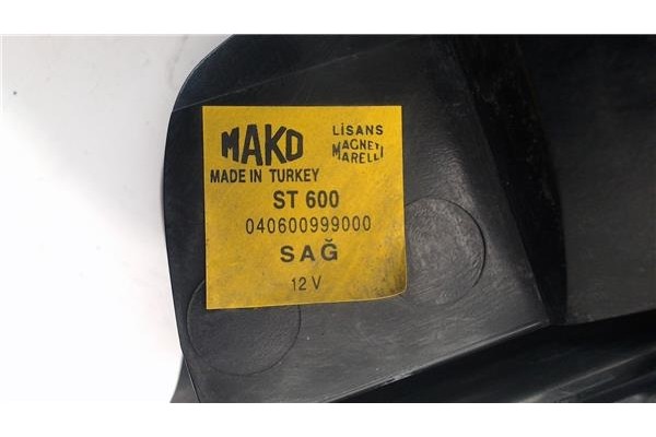Recambio de piloto trasero derecho para fiat i doblo (119) referencia OEM IAM 46738734  