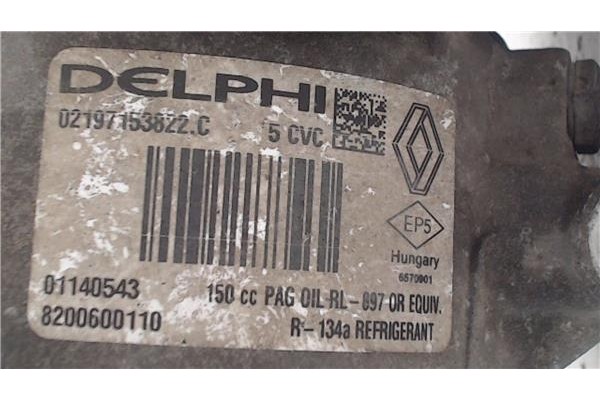 Recambio de compresor aire acond. para renault scenic ii (jm) 1.4 authentique referencia OEM IAM 8200600110  