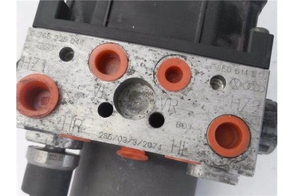 Recambio de nucleo abs para audi a4 avant (8e) 1.9 tdi (96kw) referencia OEM IAM 8E0614517 265225048 