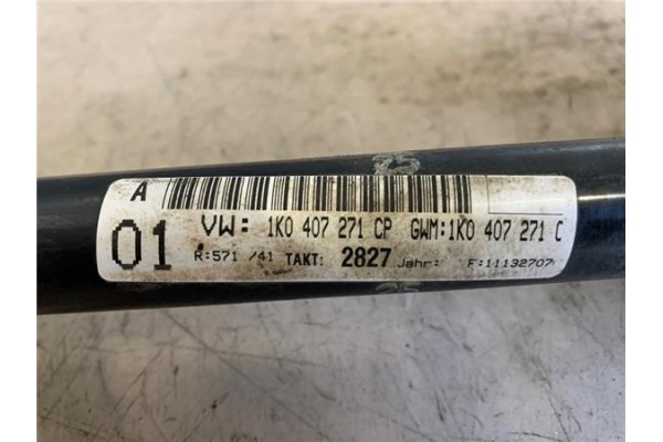 Recambio de palier delantero izquierdo para volkswagen golf vi (5k1) 1.6 advance referencia OEM IAM   