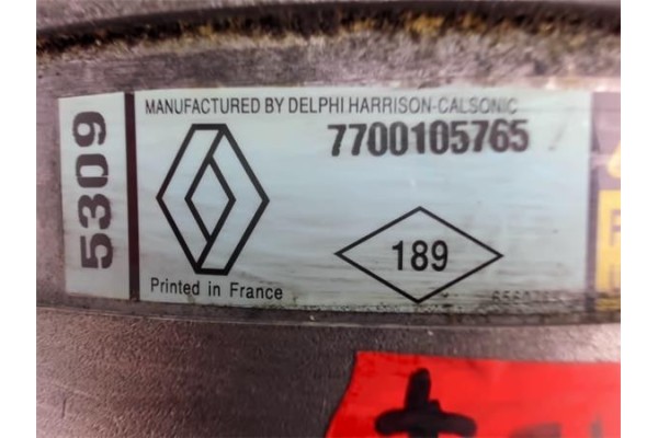 Recambio de compresor aire acond. para renault megane ii classic berlina 1.9 dynamique referencia OEM IAM 7700105765  (770010576