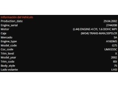 daewoo tacuma del año 2002