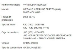 renault megane ii (bm0/1_, cm0/1_) del año 2005