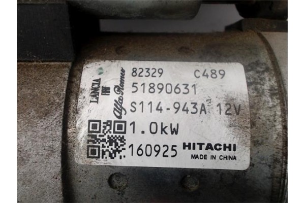 Recambio de motor arranque para fiat iii panda (319) 1.2 lpg (312pxa1a) referencia OEM IAM 51890631  51832950 , FIAT | 55193355 