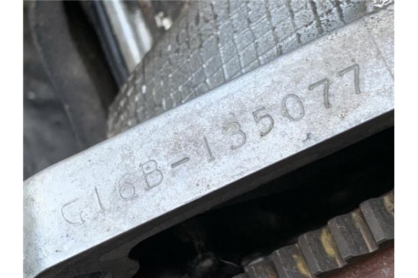 Recambio de motor completo para suzuki baleno berlina (sy/eg) 1.6 i 16v referencia OEM IAM G16B 1140261823 