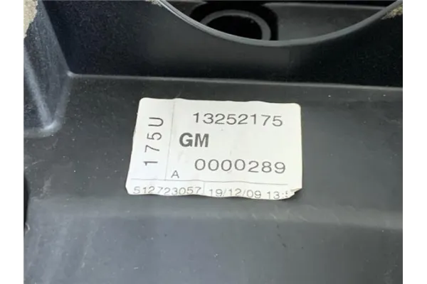 Recambio de juego pedales completo para opel astra j 1.7 cdti referencia OEM IAM 560013 13252175 