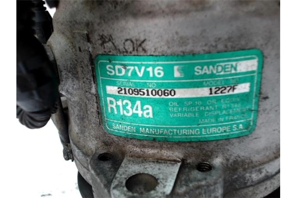 Recambio de compresor aire acond. para citroen c 15 1.8 d referencia OEM IAM 2109510060  