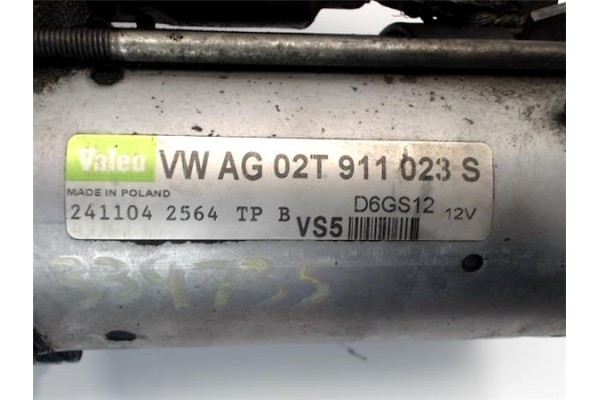 Recambio de motor arranque para seat ibiza (6l1) 1.4 16v referencia OEM IAM 02T911023S 2411042564 2T911023R , AUDI | 2T911023R ,