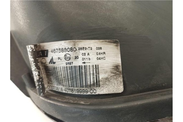 Recambio de faro delantero dcho para fiat stilo (192) 1.6 16v (192_xb1a) referencia OEM IAM 51712707   Recambio de faro delantero dcho para fiat stilo (192) 1.6 16v (192_xb1a) referencia OEM IAM 51712707