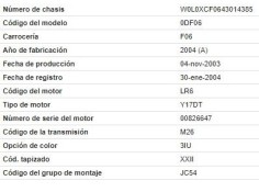 opel combo (corsa c) del año 2004
