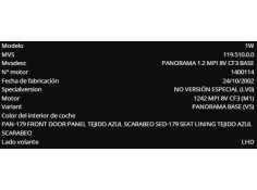 fiat i doblo (119) del año 2002