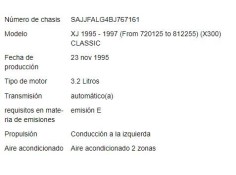 jaguar xj6/12 del año 1998